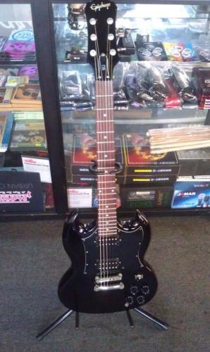 Vendo Guitarra Epiphone Sgmodelo 310 negra E - Imagen 1