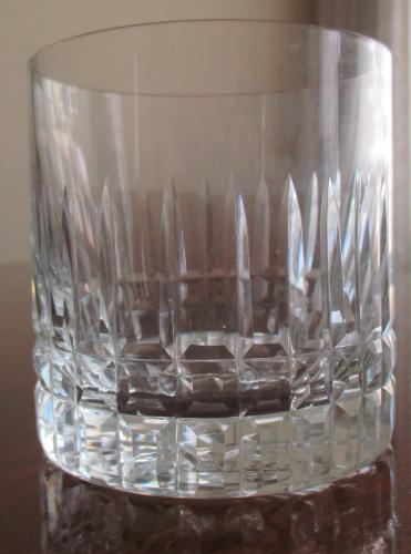 Set de 11 vasos de cristal facetado  Importa - Imagen 2