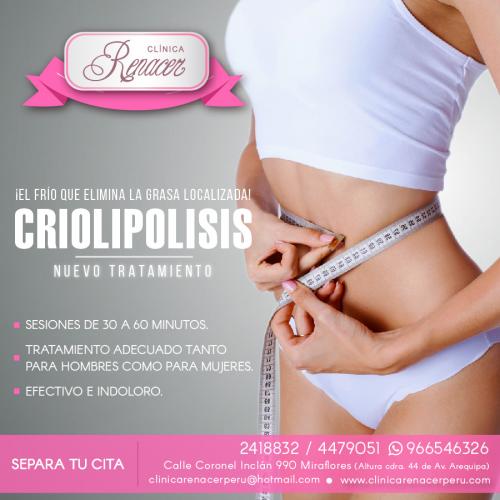 Tratamiento corporal Criolipolisis  Clínica - Imagen 1