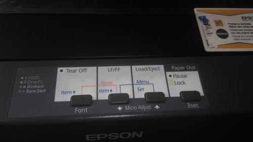 Epson Lx350 Matricial Para Facturación Elec - Imagen 3