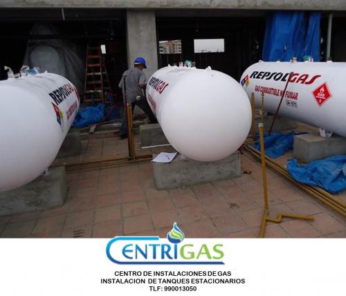 CENTRIGAS realiza la instalación de tanques  - Imagen 2