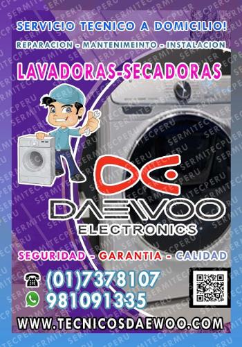 TECNICOS DE LAVASECAS DAEWOO –en Surco 9810 - Imagen 1