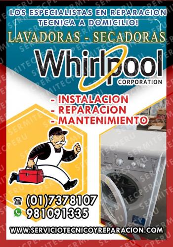 SOLUCIONES WHIRLPOOL>>LAVADORAS*SECADORAS 737 - Imagen 1