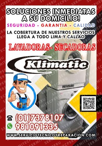 LOS OLIVOS – TECNICOS DE LAVADORAS  KLIMATI - Imagen 1
