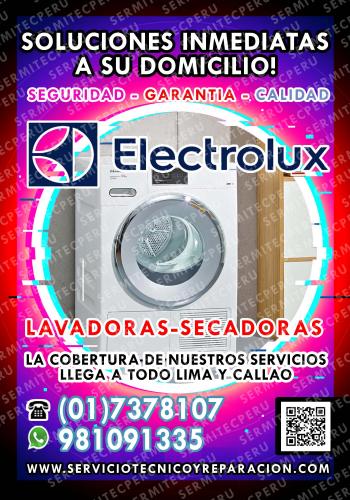 REPARACIÓN DE LAVADORAS ELECTROLUX en Villa  - Imagen 1