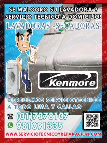 SERVICIO PROFESIONAL DE LAVADORAS KENMORE  73 - Imagen 1