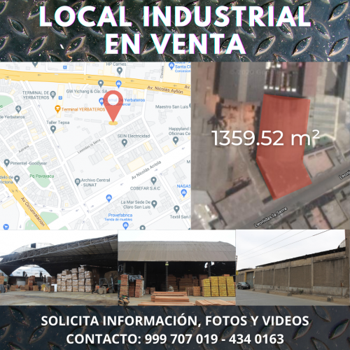 San Luis Descripción Local industrial Urb  - Imagen 1