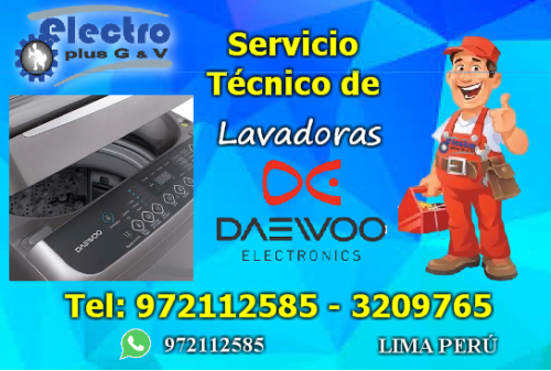 Servicio Técnico de lavadoras daewoo 972112 - Imagen 1