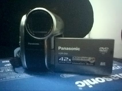 Filmadora Panasonic VDRD50 como nueva  Vendo - Imagen 1