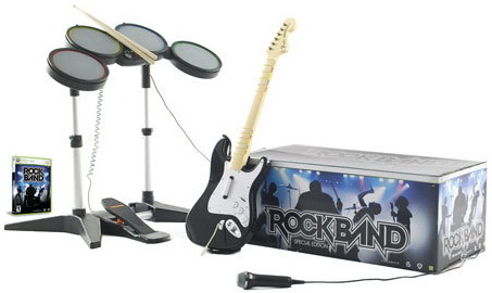 Batería Guitarra y Micrófono Rock Band par - Imagen 1