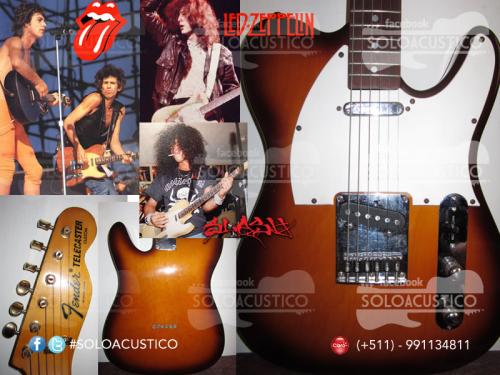Telecaster Custom Empress Honeyburst Guitarra - Imagen 1