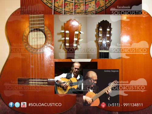 vendo guitarra española contreras 1200 soles - Imagen 1